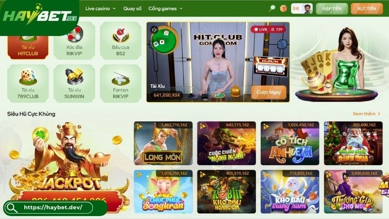 Game bài đổi thưởng Haybet có những game nào? Game bài đổi thưởng Haybet có những game nào?