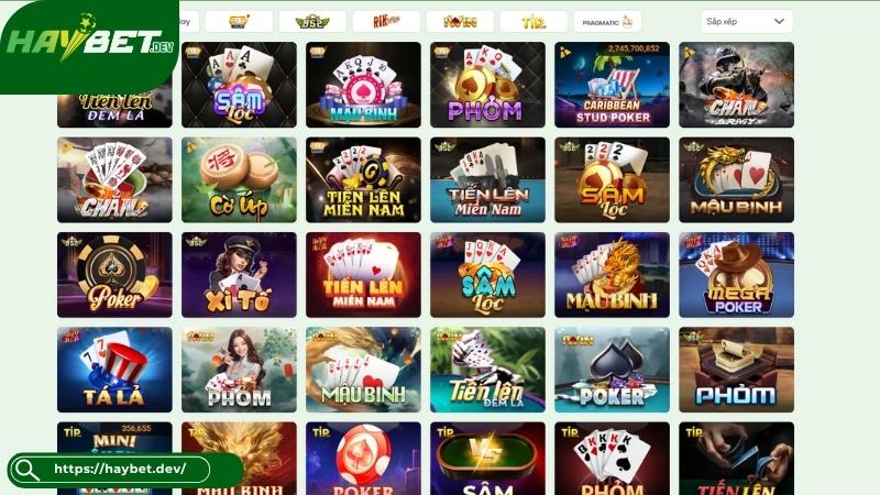 Tìm hiểu tổng quan về game bài HayBet Tìm hiểu tổng quan về game bài HayBet