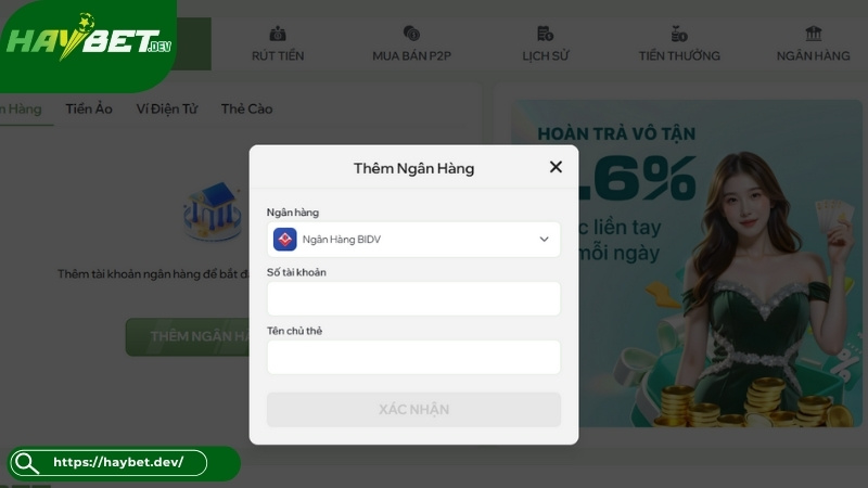 Hướng dẫn quy trình nạp tiền HayBet nhanh chóng Hướng dẫn quy trình nạp tiền HayBet nhanh chóng
