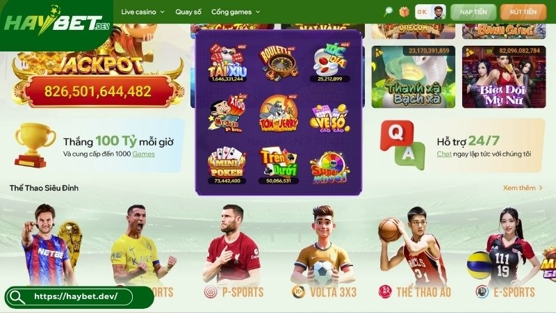 Top Mini game phổ biến trên Haybet? Top Mini game phổ biến trên Haybet?